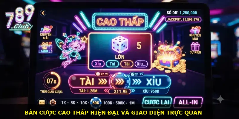 Cao thấp 789CLUB - ảnh 1