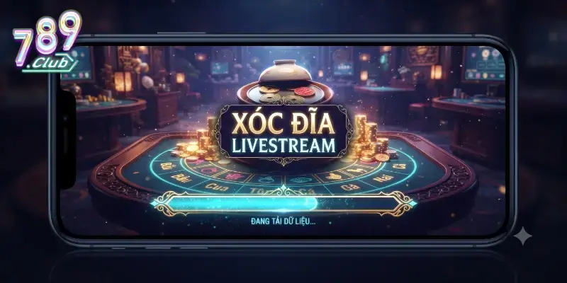 Xóc đĩa Livestream 789Club thưởng lớn cực nhanh, trải nghiệm cực đã