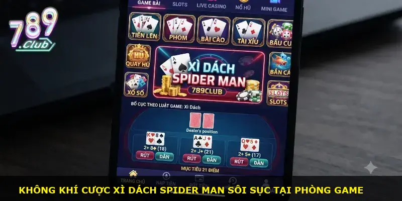 Xì dách Spider Man 789CLUB - ảnh 1
