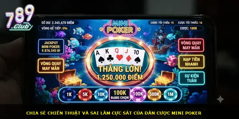 Mini Poker 789CLUB - ảnh 3