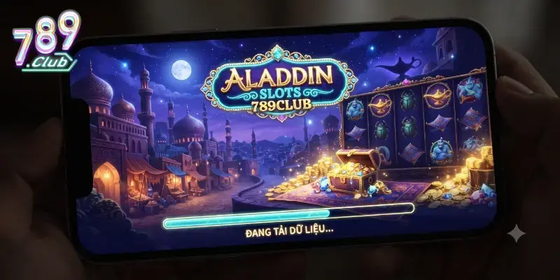 Aladdin Slots 789Club trải nghiệm nổ hũ cực cuốn với kho thưởng hấp dẫn