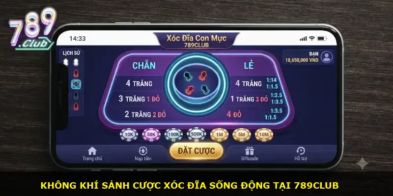 Xóc đĩa con mực 789CLUB - ảnh 1